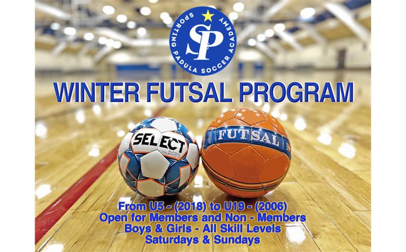 2022/23 Futsal Indoor Winter Program
