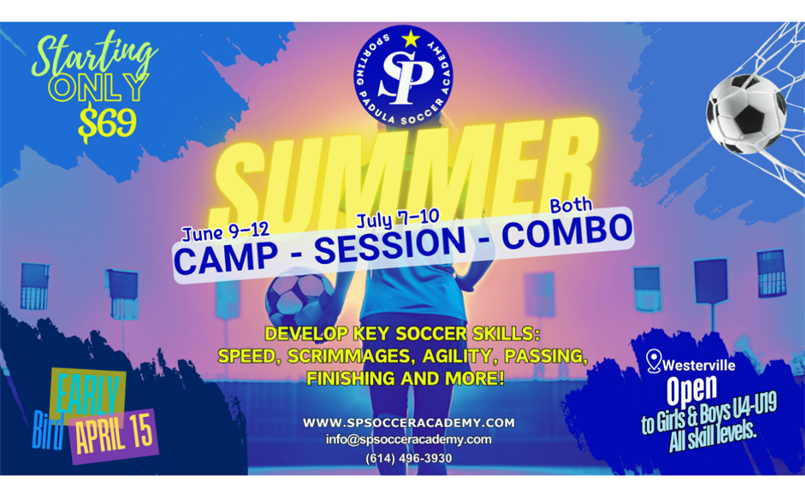 SP SUMMER PROGRAM REGISTRATION OPEN