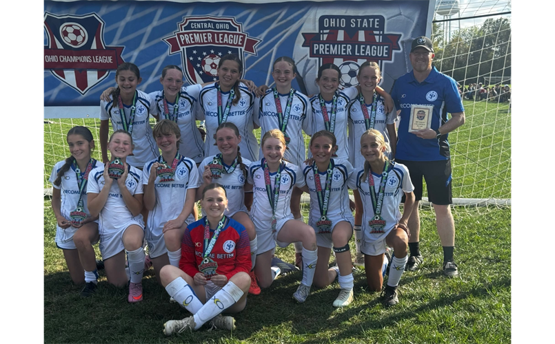 U14 Girls Blue OCL Tournament Champions