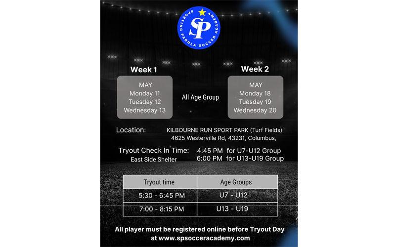 SP 2026-2027 Tryouts